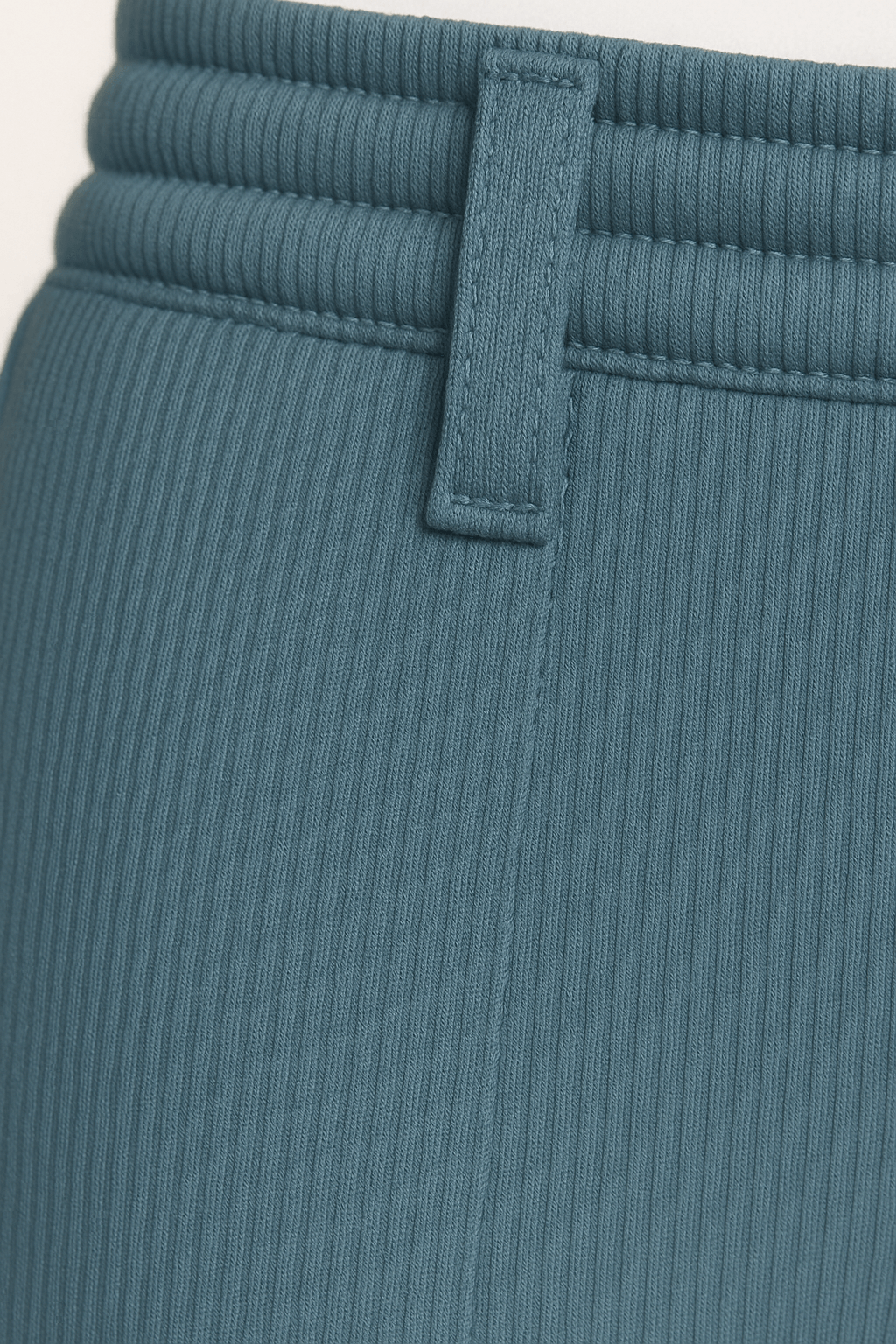 Light Blue Corduroy Bermuda Shorts
