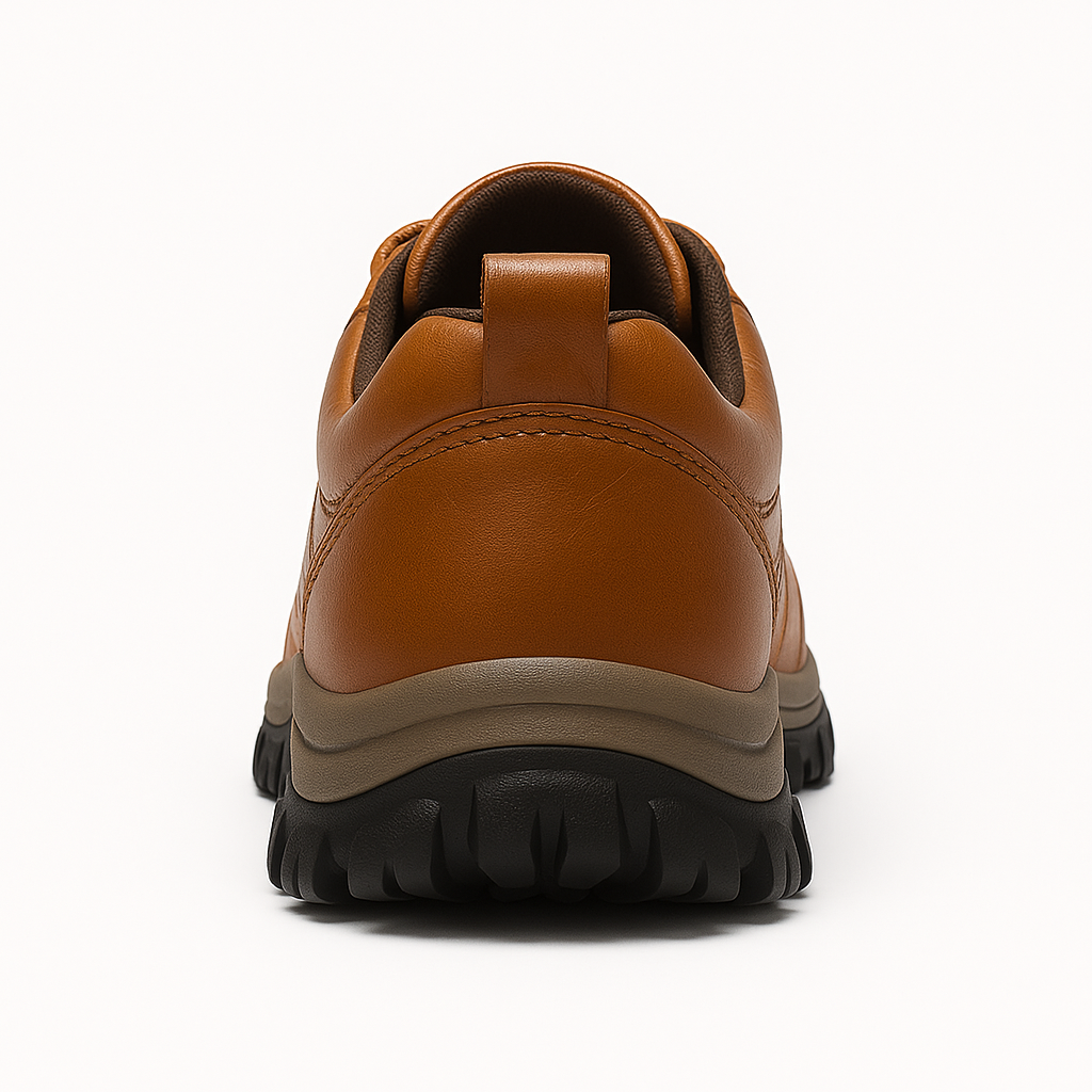 Men's Leather Shoes with Arch Support