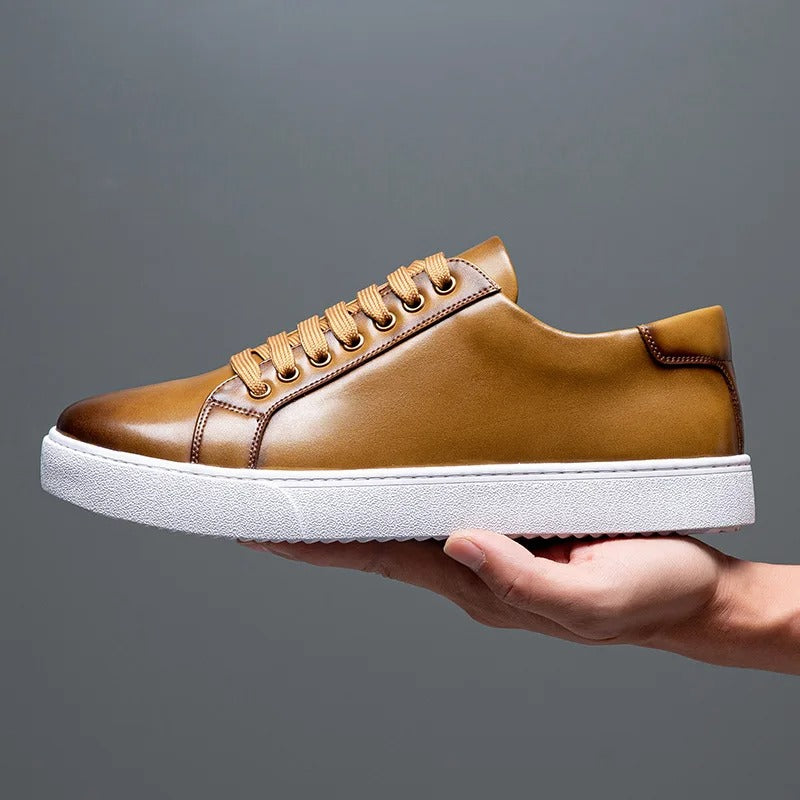 Men's Elegant Leather Sneakers