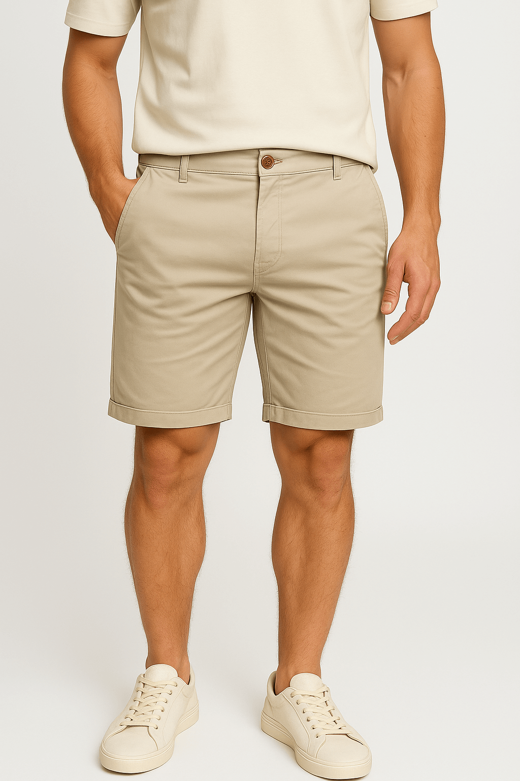 Casual Summer Bermuda Shorts