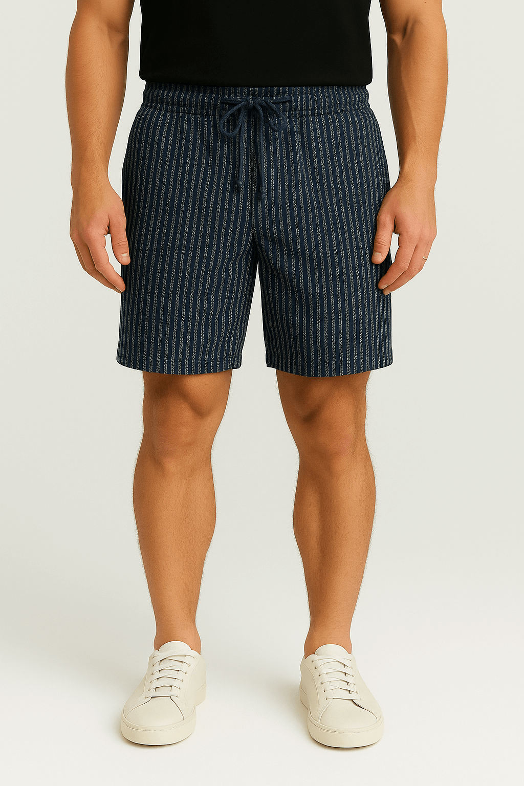 Classic Navy Bermuda Shorts