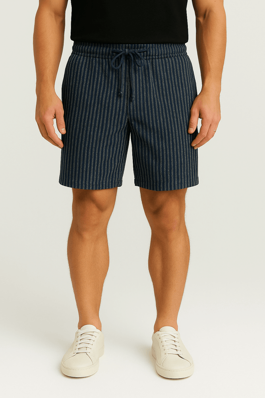 Classic Navy Bermuda Shorts