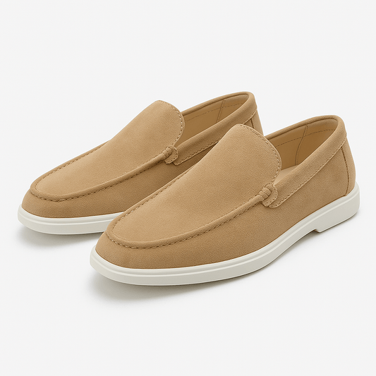 Classic Leather Loafers with Clean Lines