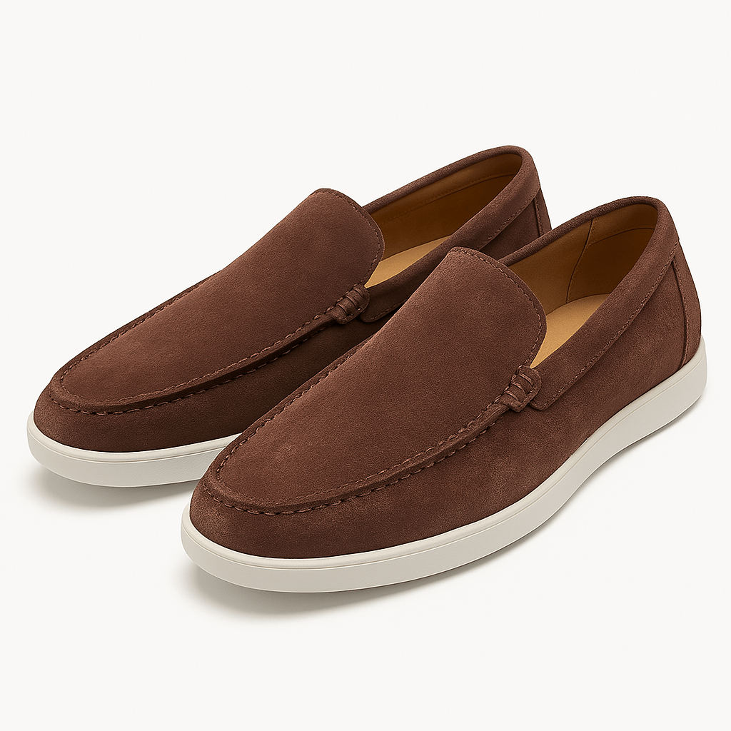 Classic Leather Loafers with Clean Lines