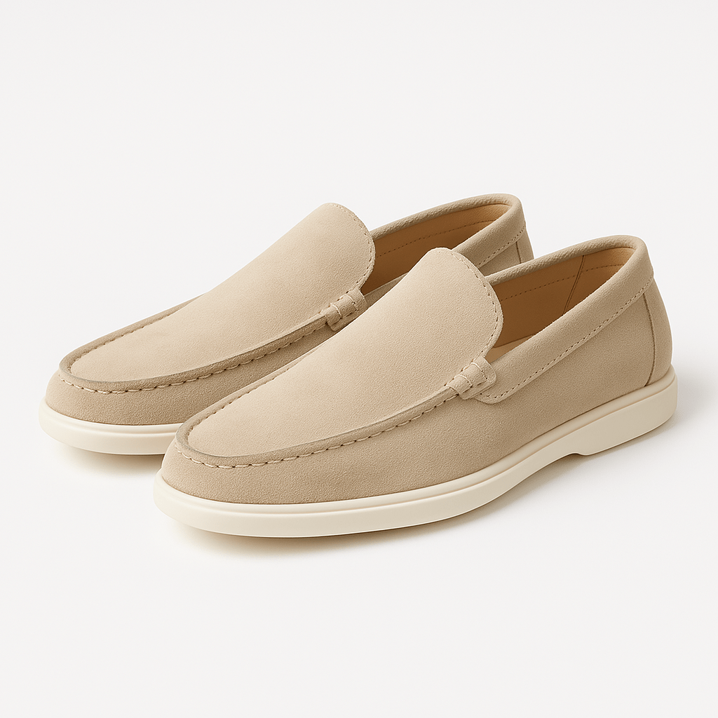 Classic Leather Loafers with Clean Lines