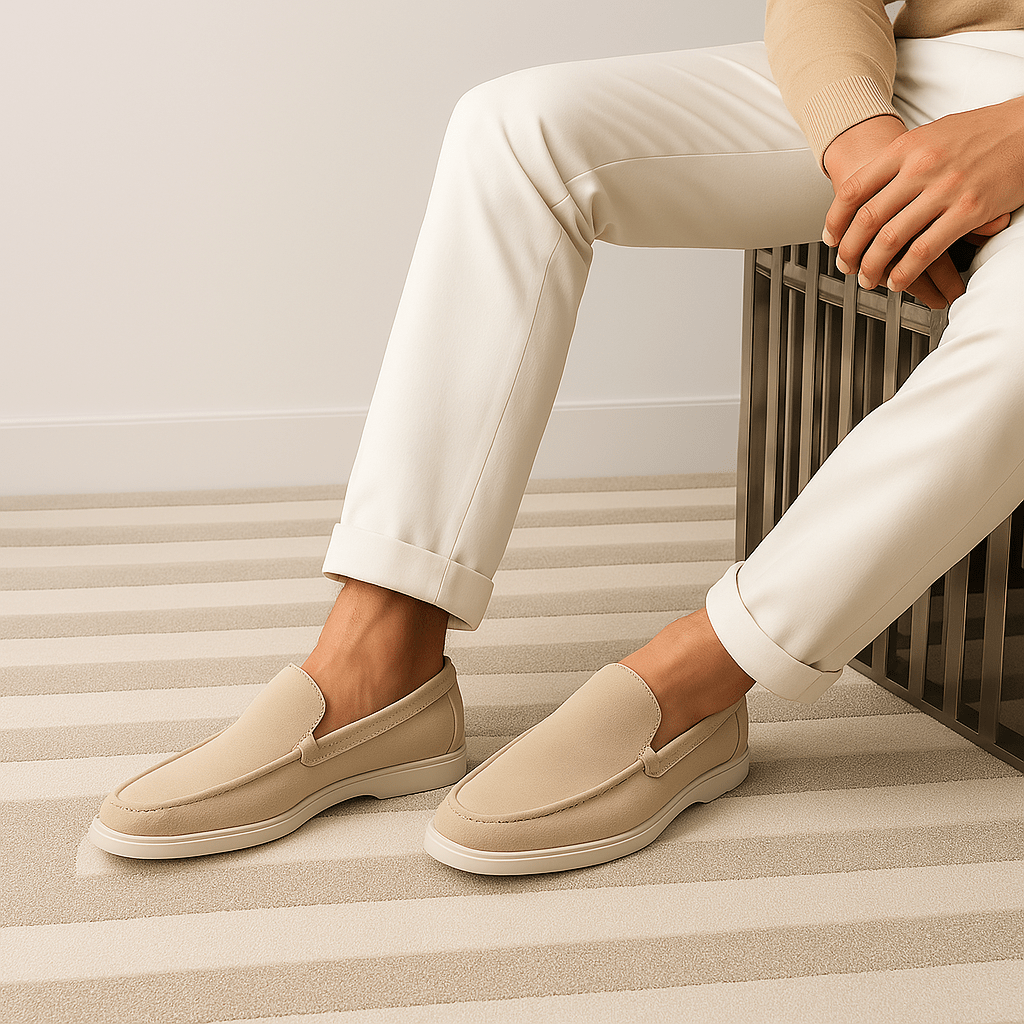Classic Leather Loafers with Clean Lines