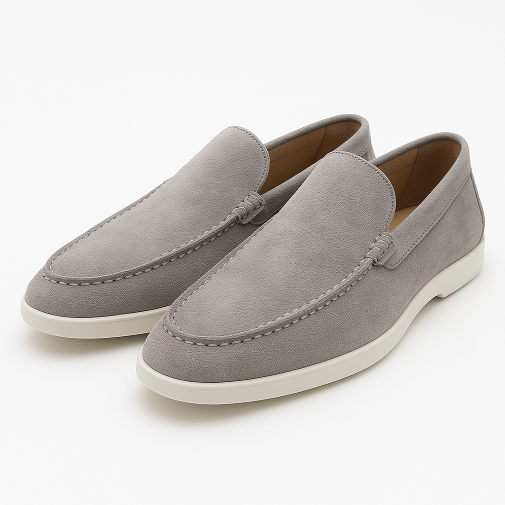 Classic Leather Loafers with Clean Lines