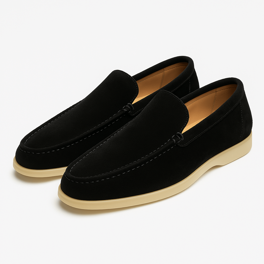 Classic Leather Loafers with Clean Lines