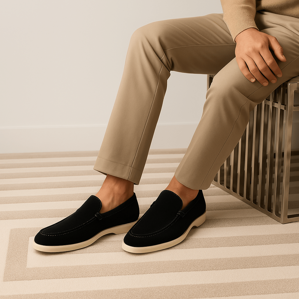 Classic Leather Loafers with Clean Lines