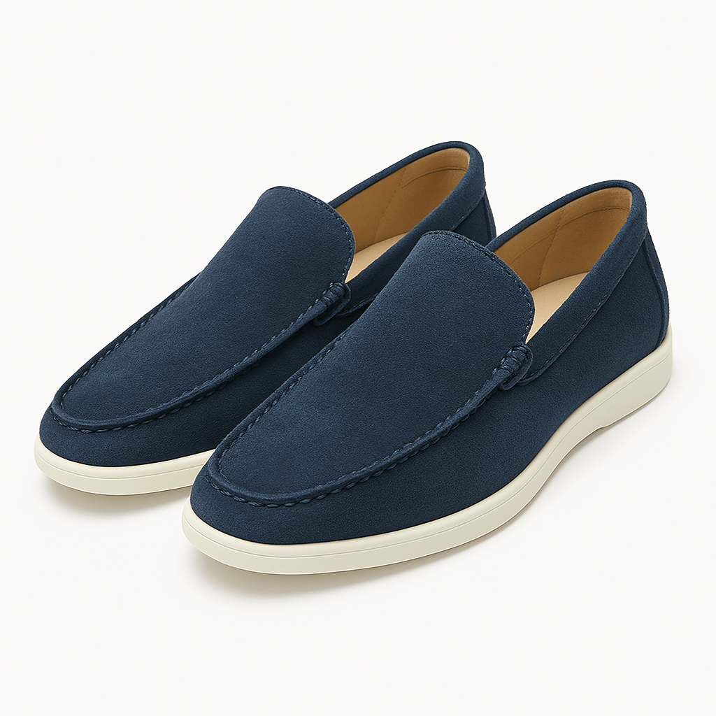 Classic Leather Loafers with Clean Lines