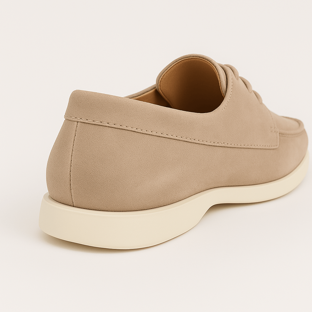 Classic Leather Lace-Up Shoes