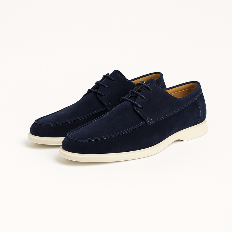 Classic Leather Lace-Up Shoes