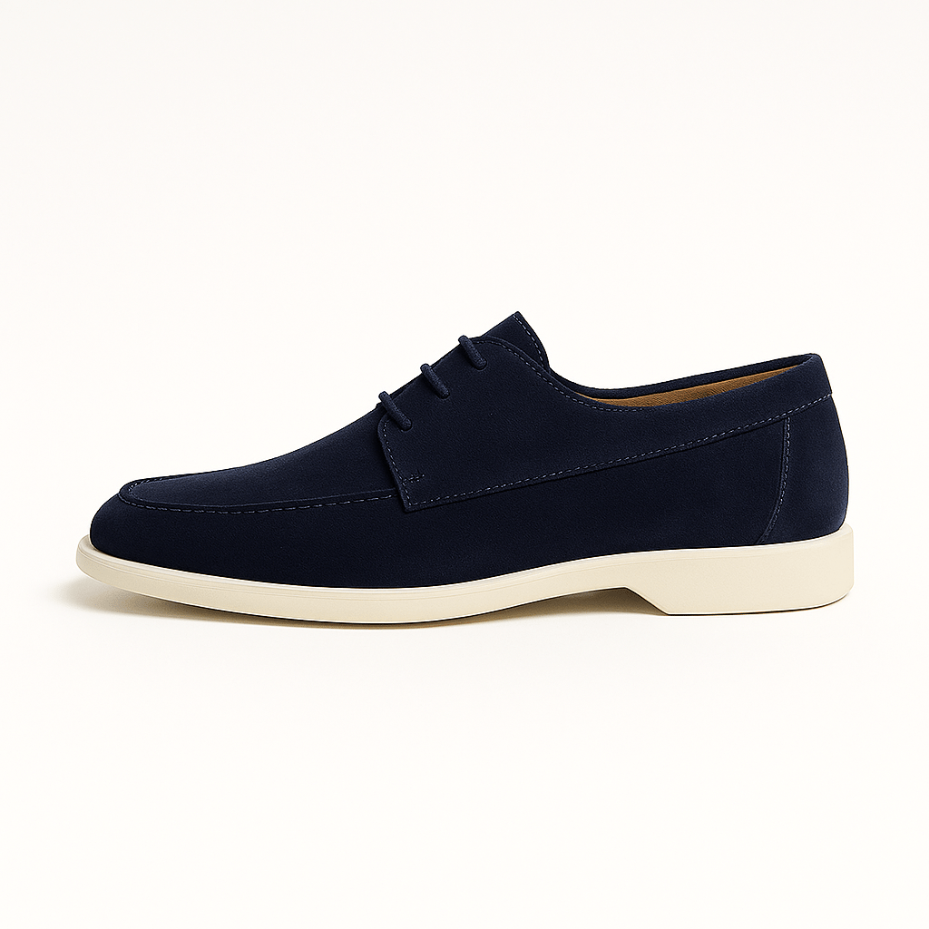 Classic Leather Lace-Up Shoes