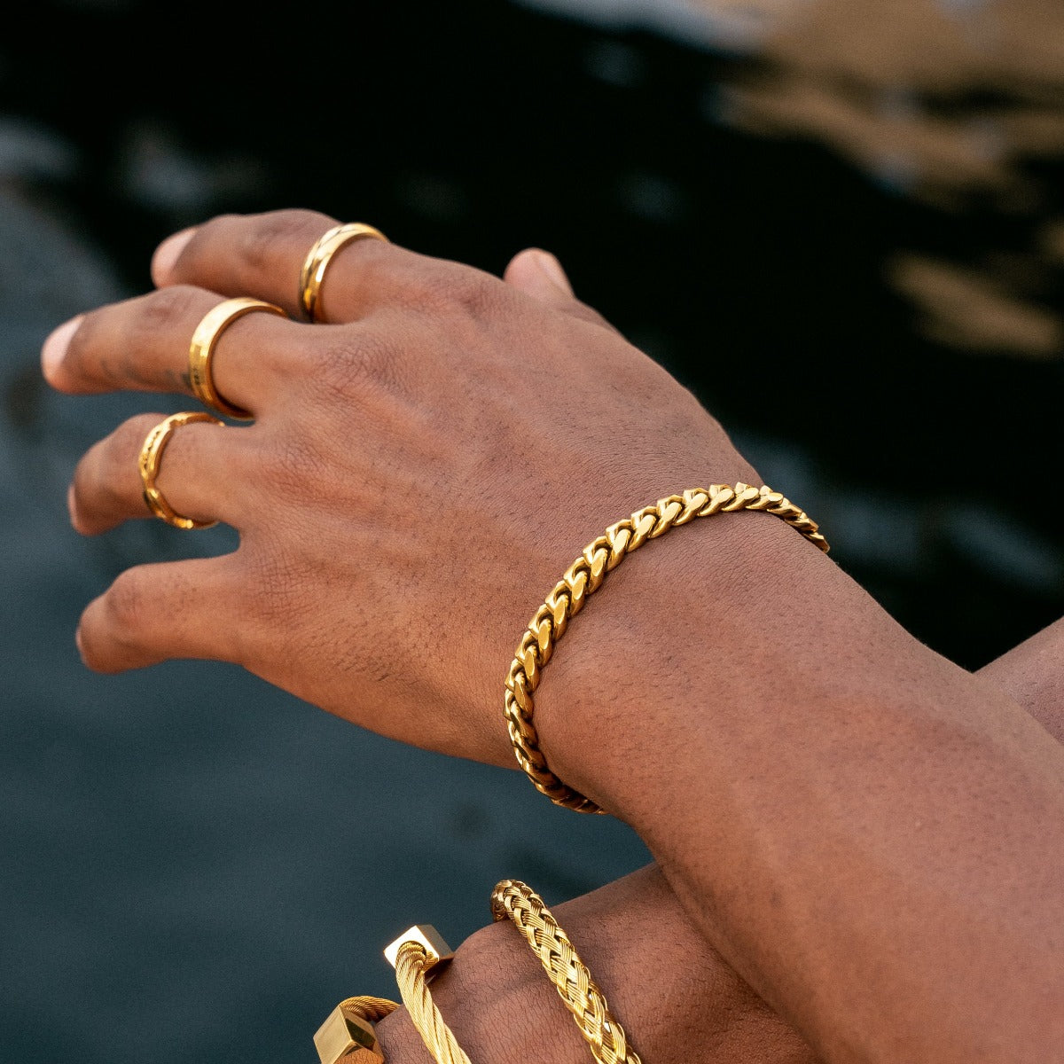 Gold Chain Bracelet