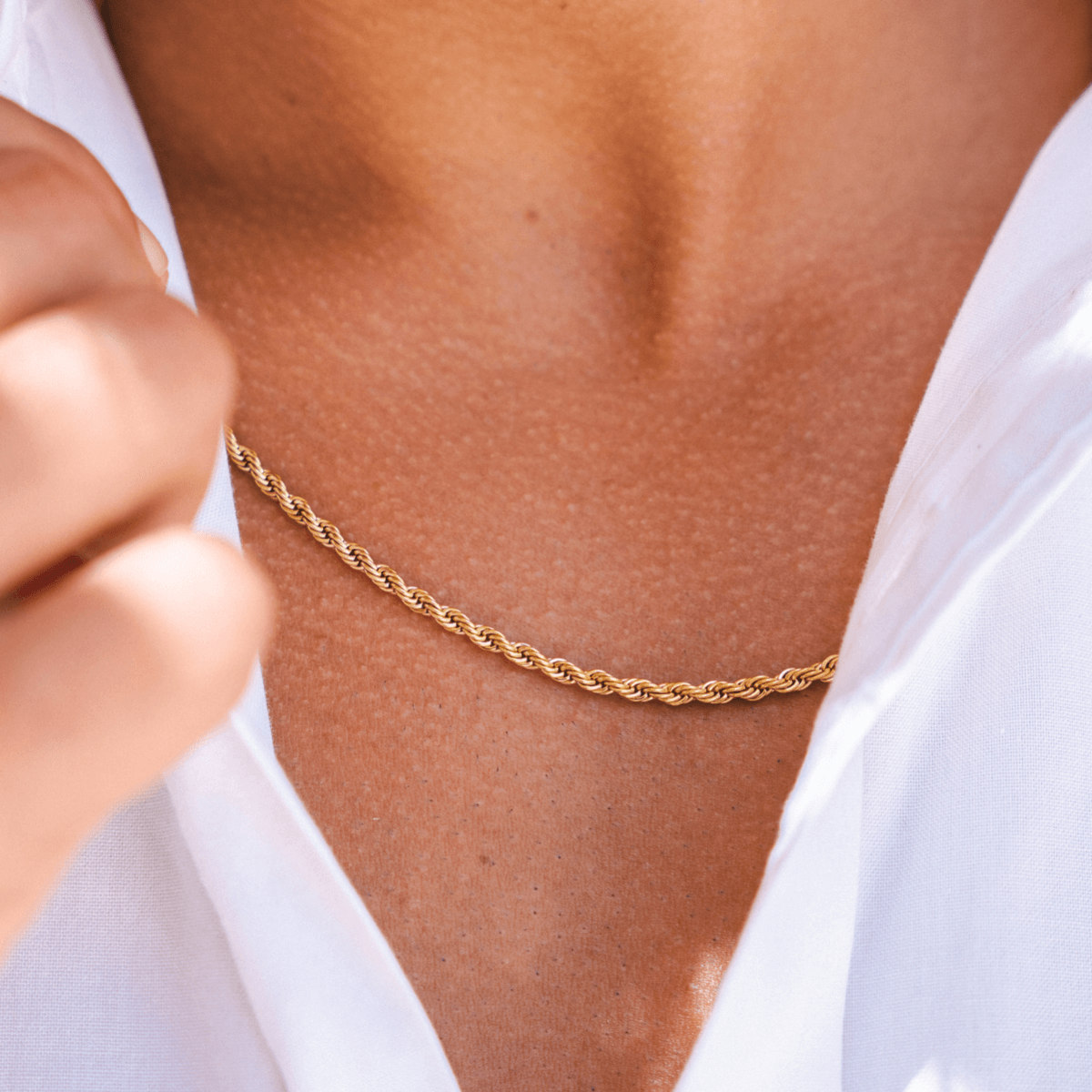 Classic Timeless Gold Necklace