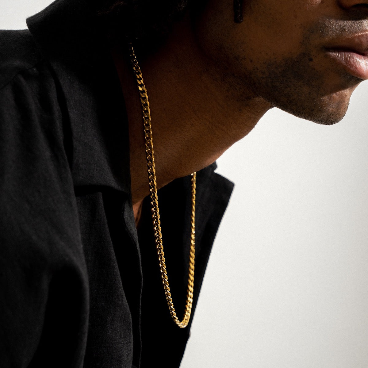 Gold Cuban Link Necklace