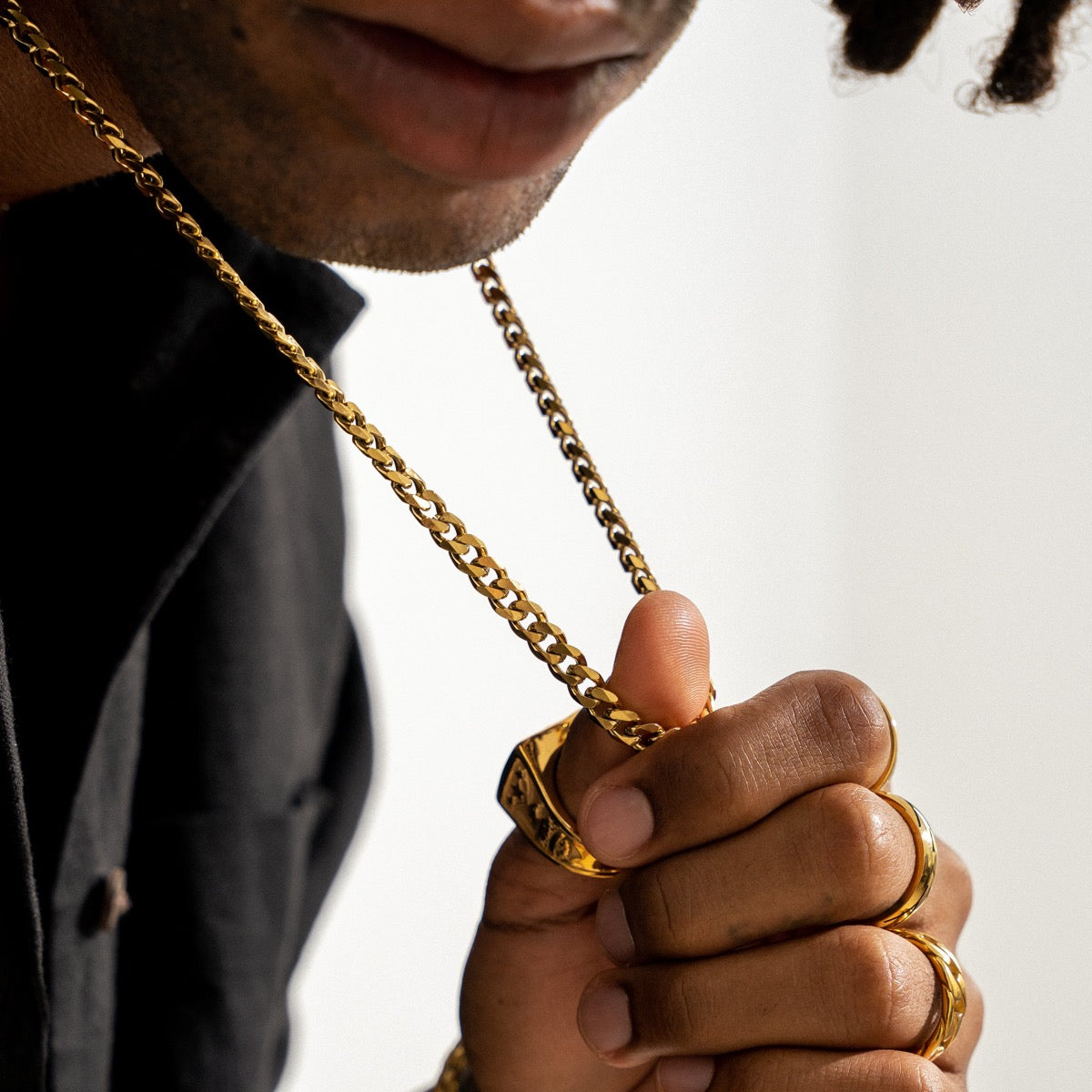 Gold Cuban Link Necklace