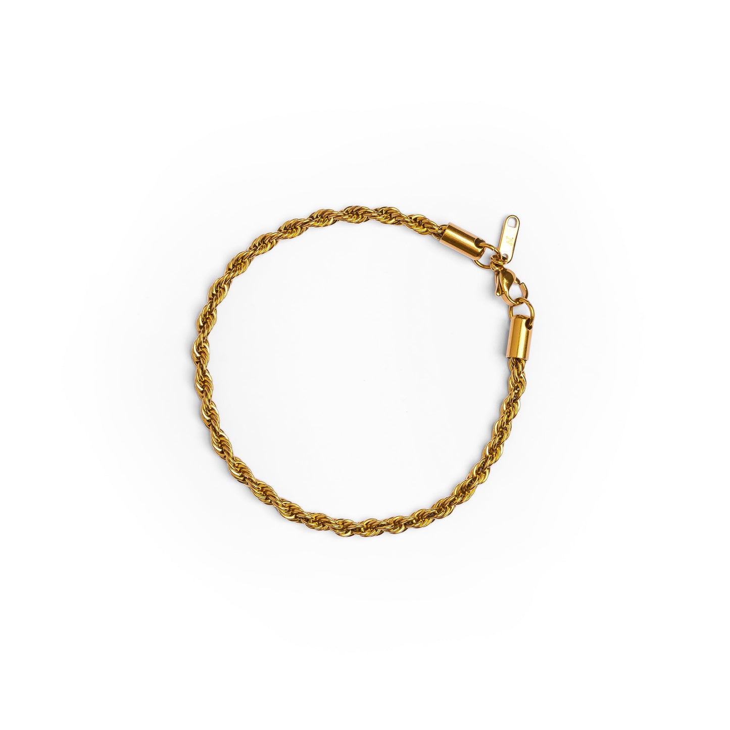 Gold-Plated Rope Bracelet