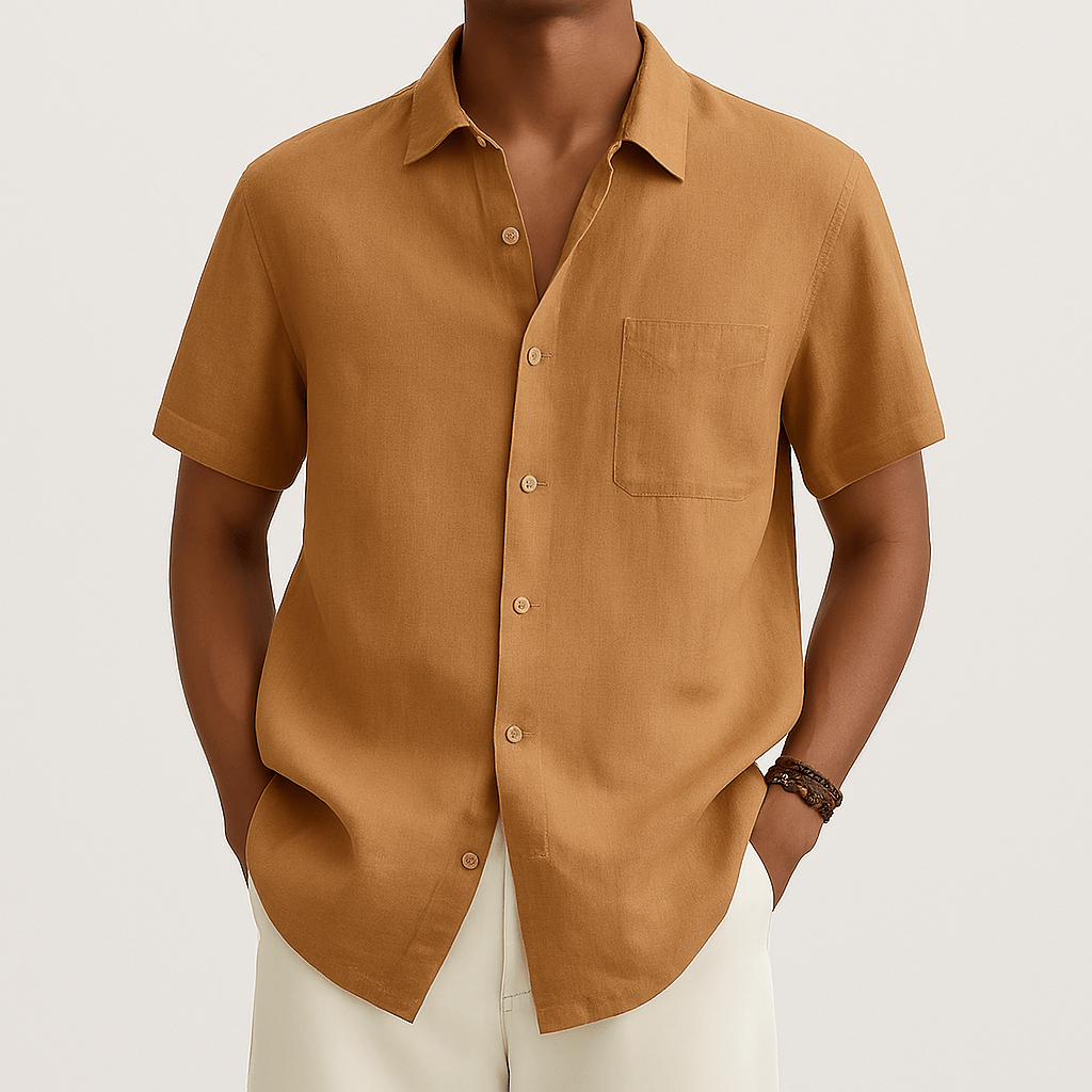 Men's Lightweight Linen Shirt