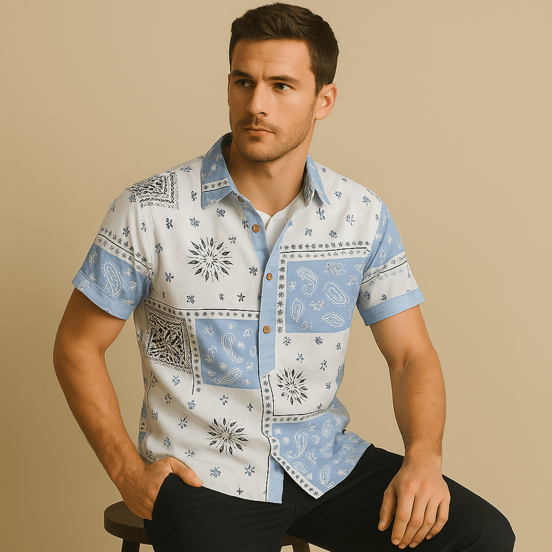 Men's Paisley Shirt