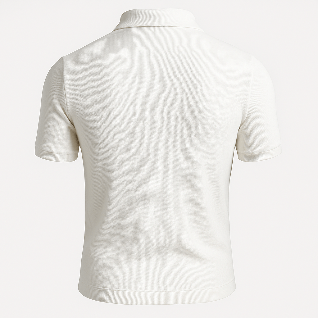 Men's V-Neck Polo Shirt