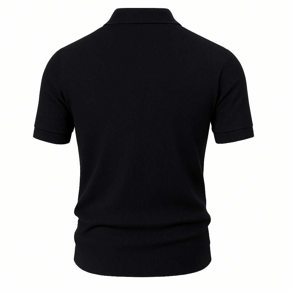 Men's V-Neck Polo Shirt