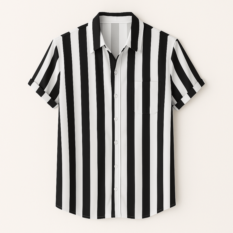 Men's Elegant Striped Shirt