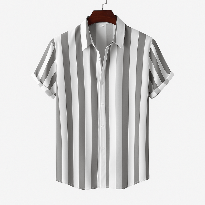 Men's Elegant Striped Shirt