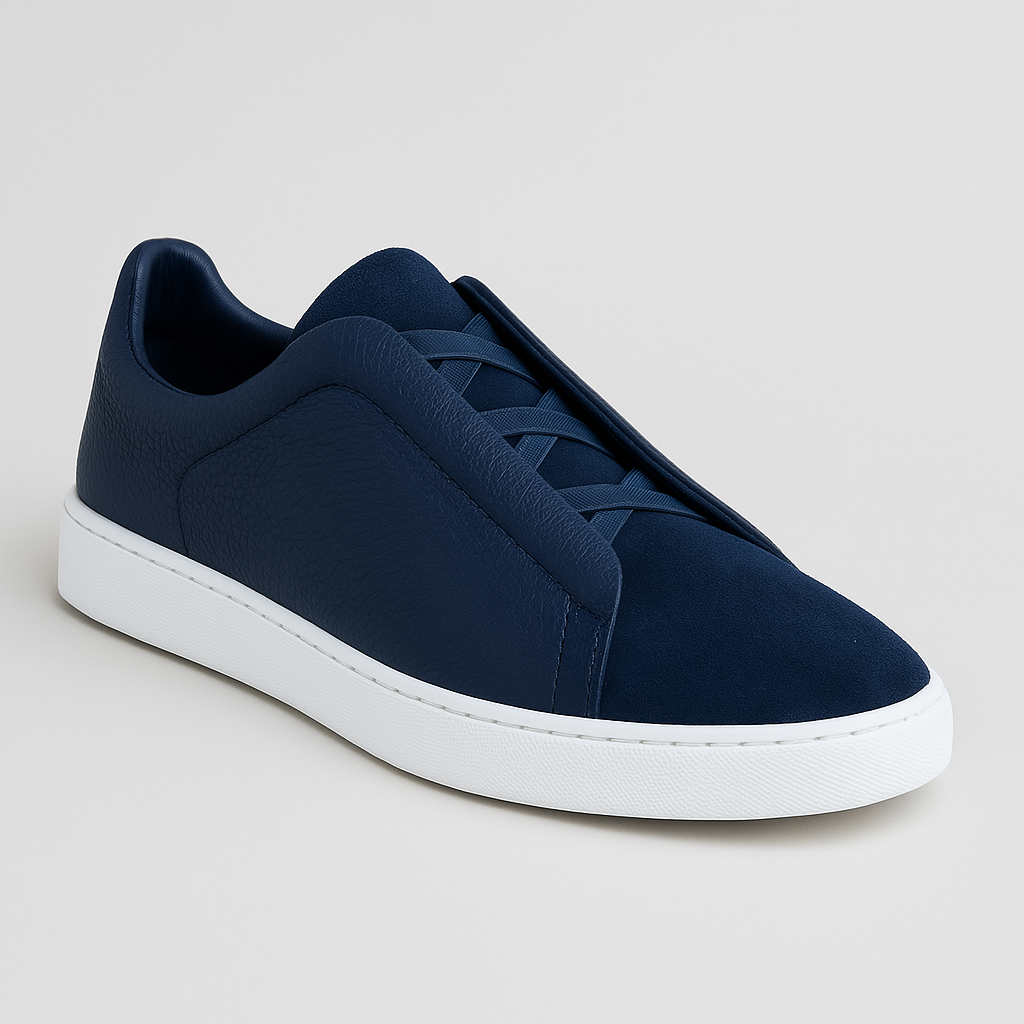 Men's Minimalist Leather Sneakers