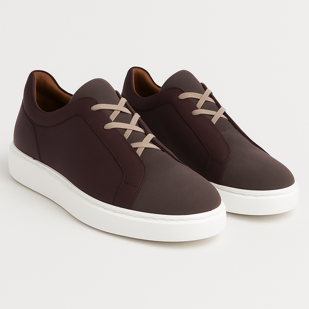 Men's Minimalist Leather Sneakers
