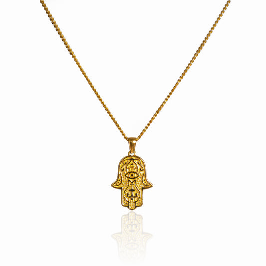 Gold Pendant Necklace