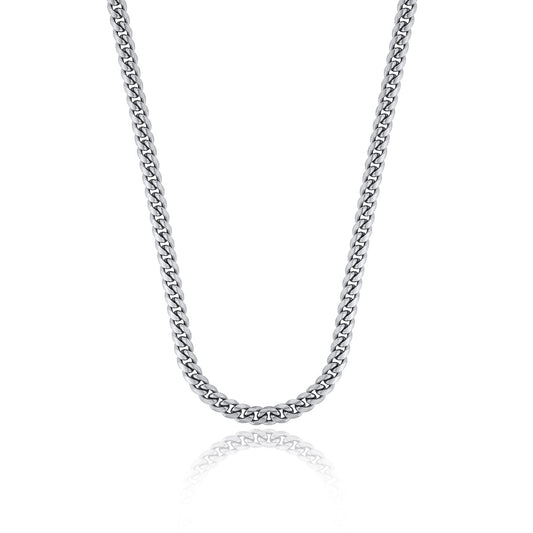 Silver Curb Chain