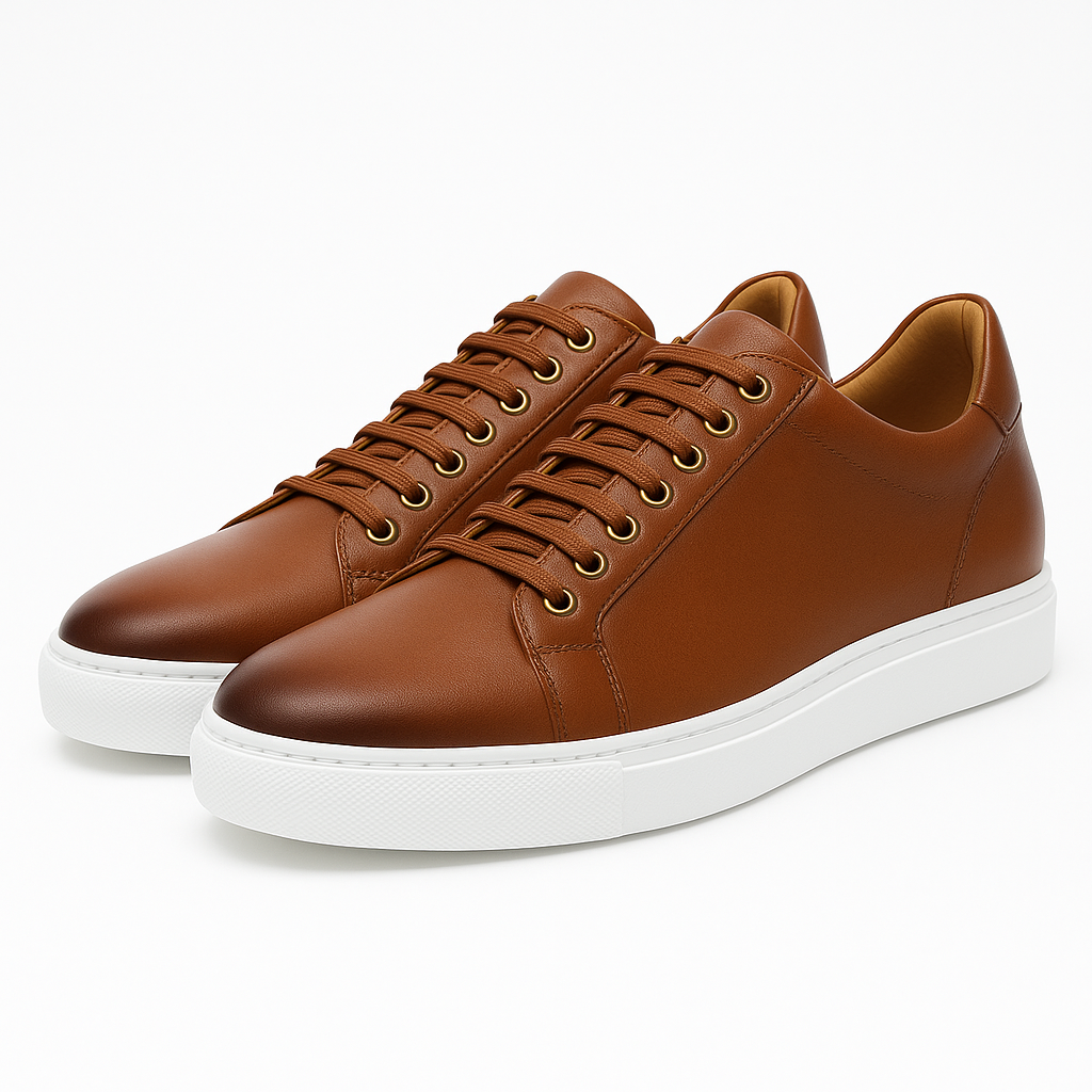 Men's Elegant Leather Sneakers
