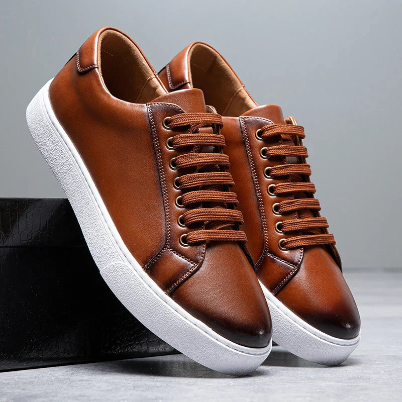Men's Elegant Leather Sneakers