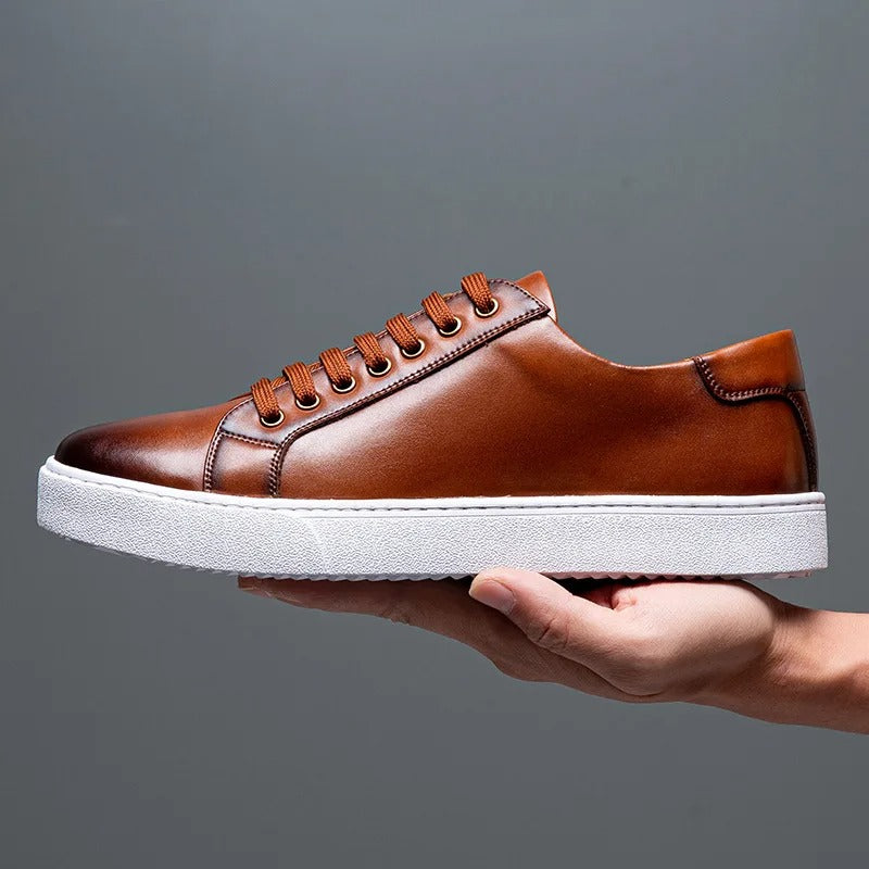 Men's Elegant Leather Sneakers