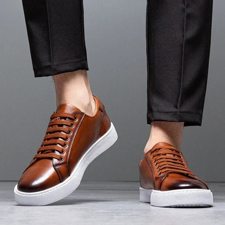 Men's Elegant Leather Sneakers
