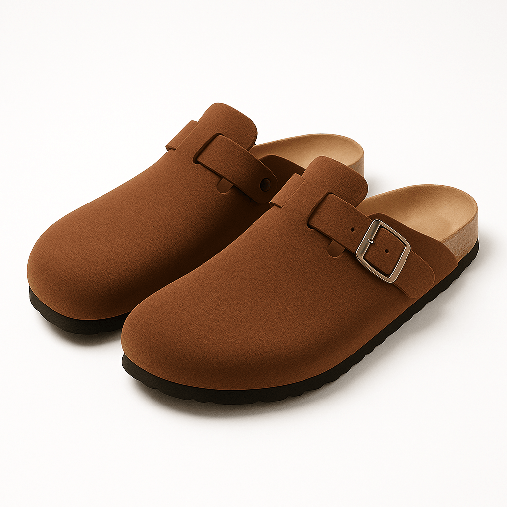 Men's Summer Slides with Adjustable Strap