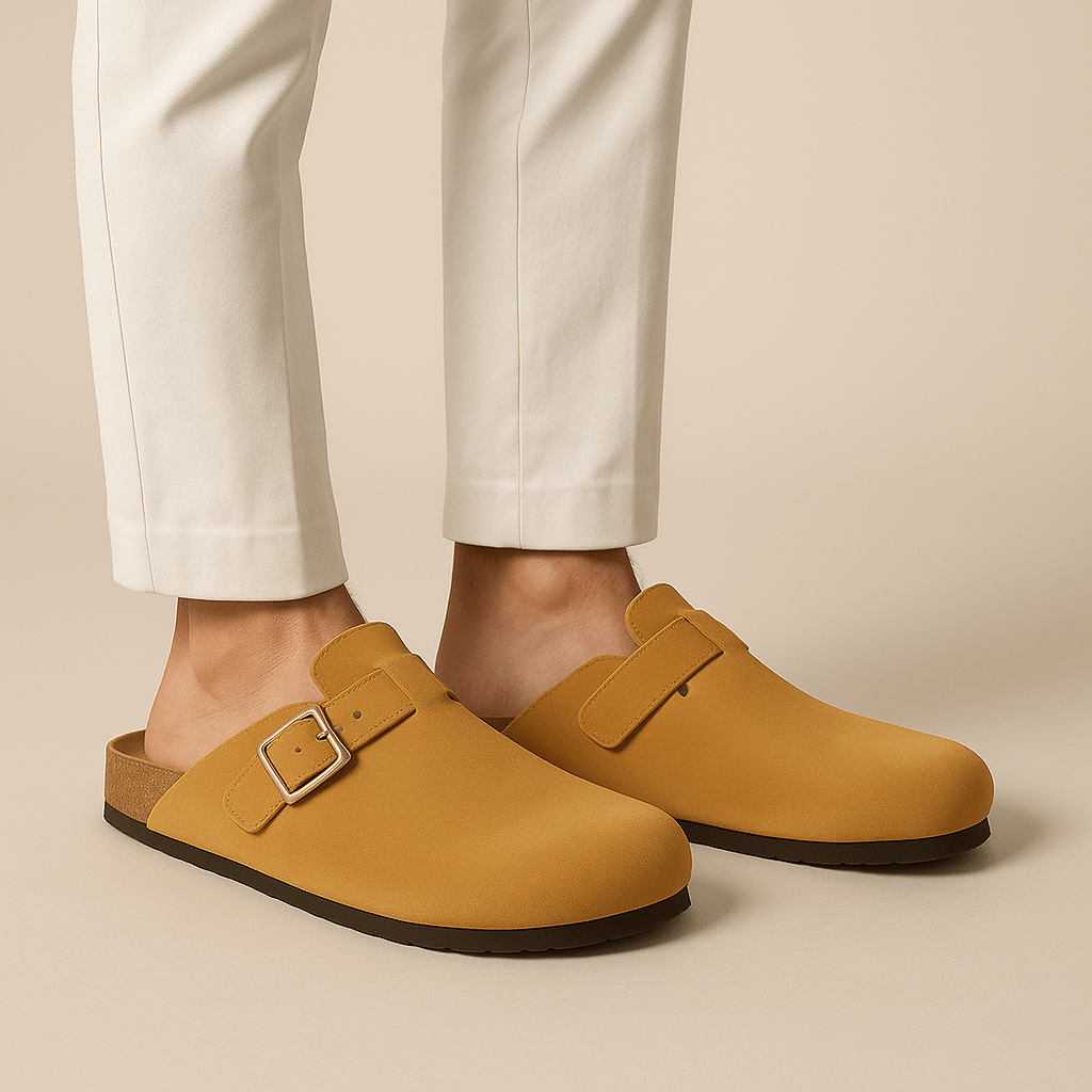 Men's Summer Slides with Adjustable Strap