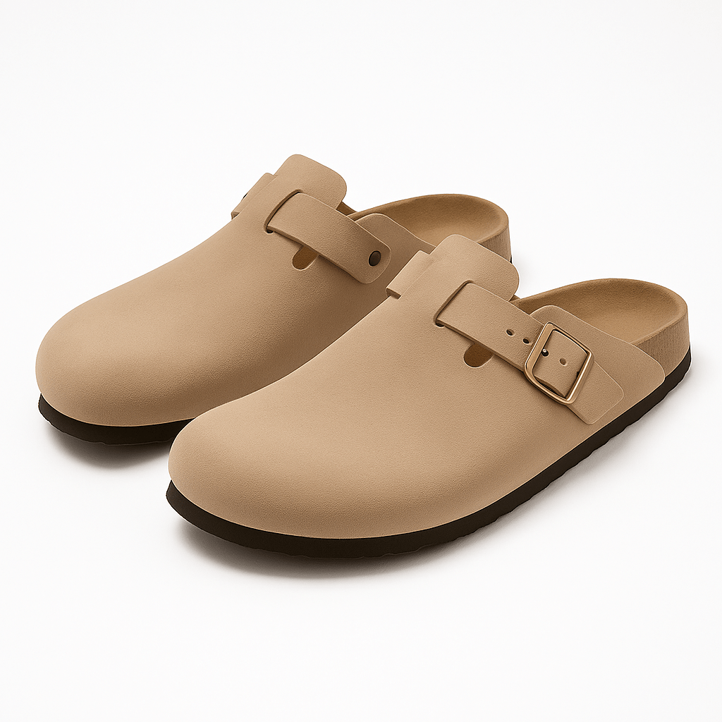 Men's Summer Slides with Adjustable Strap