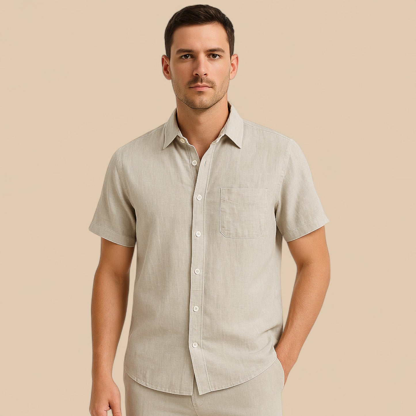 Straight Fit Summer Shirt